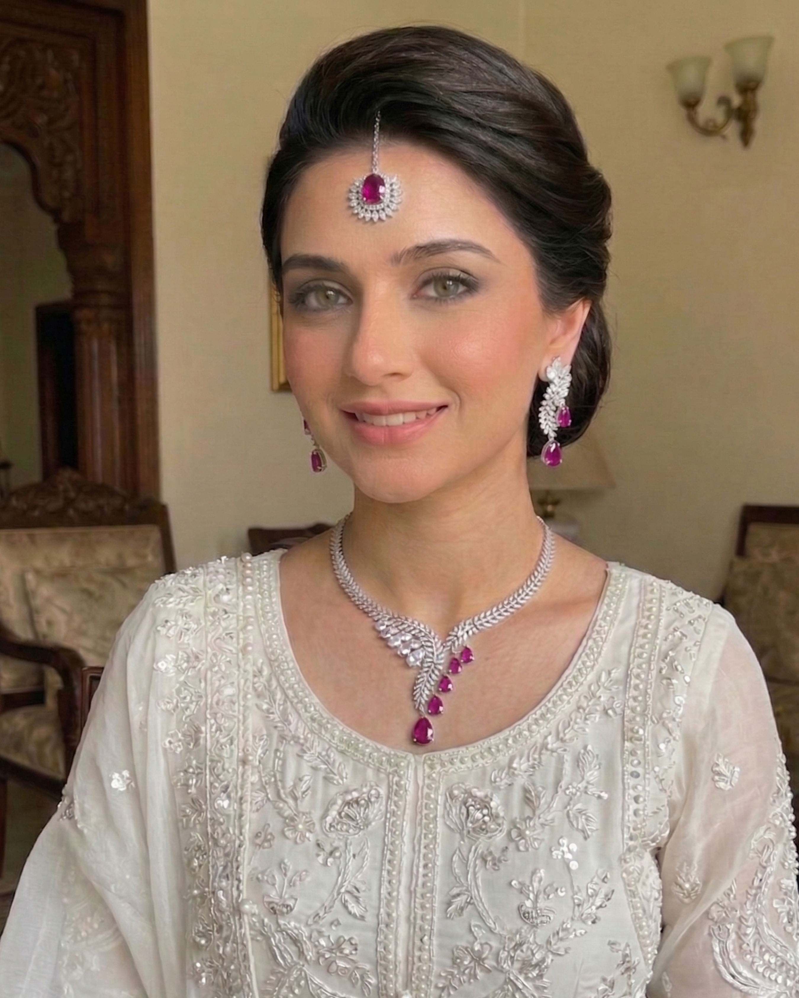 1 Carat Stunning Royal-Style Zircon Jewellery Set