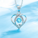 Plated Heart Pendant Necklace