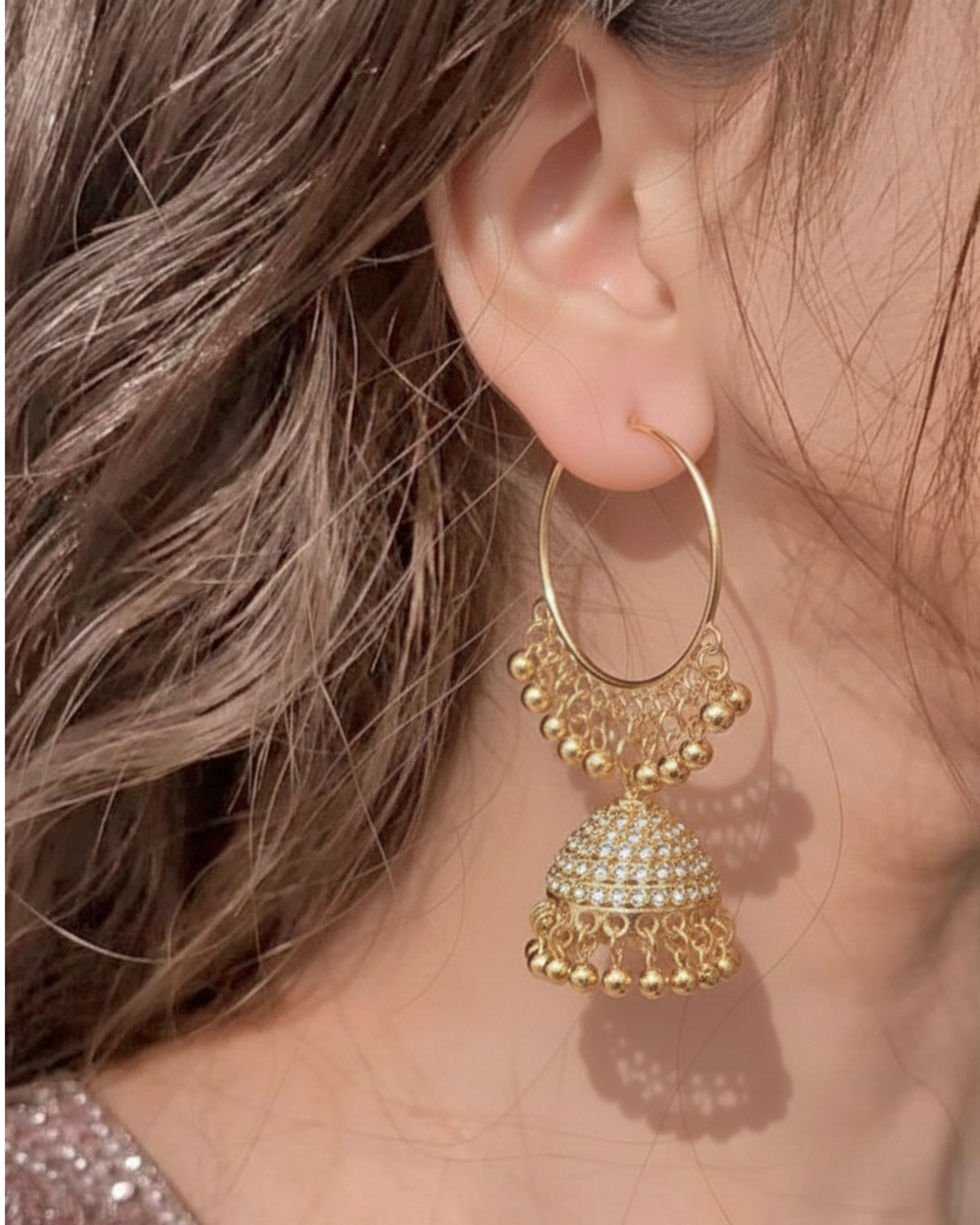 The Royal Noor Bali-Jhumka