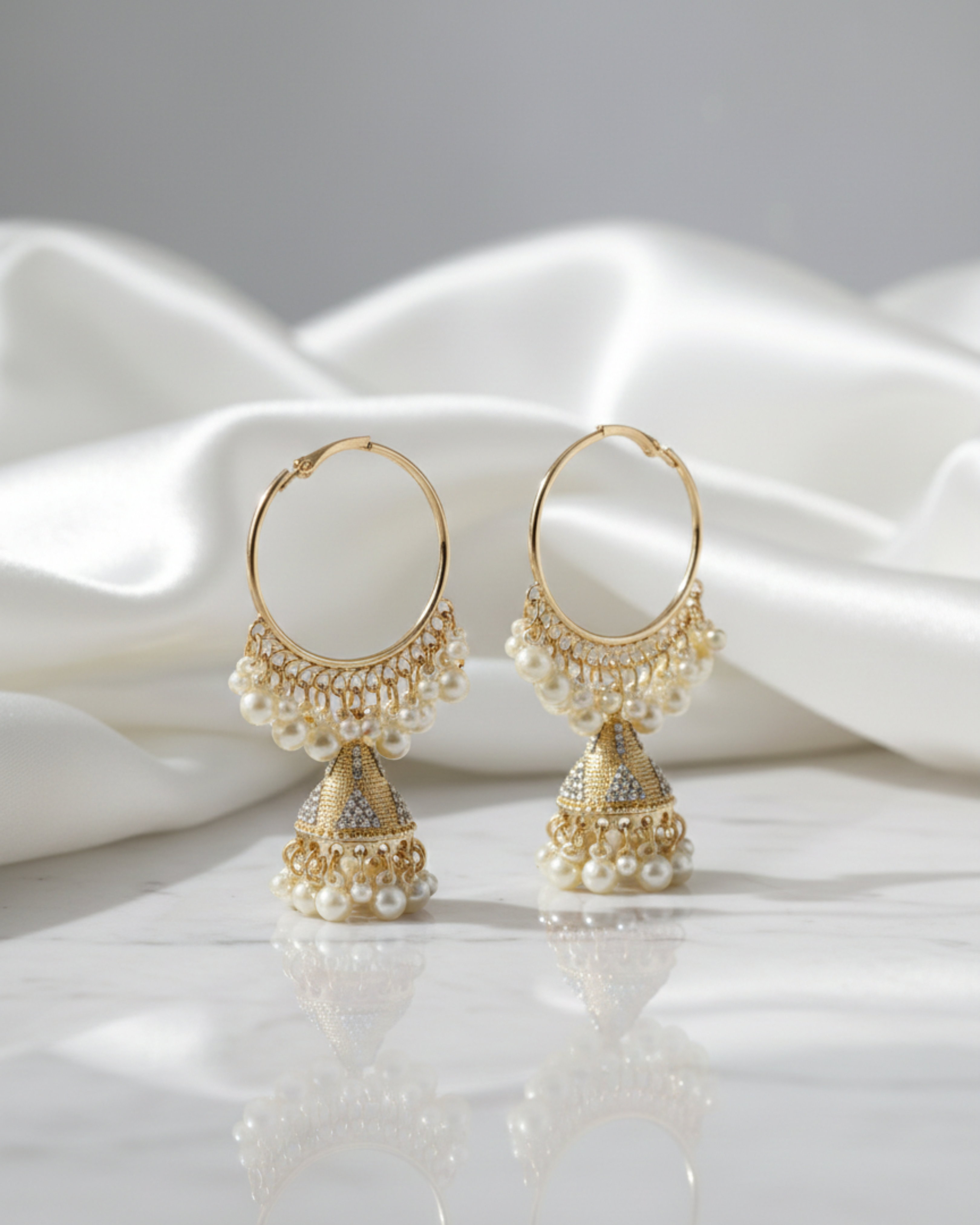 Zirconia Bali-Jhumkay