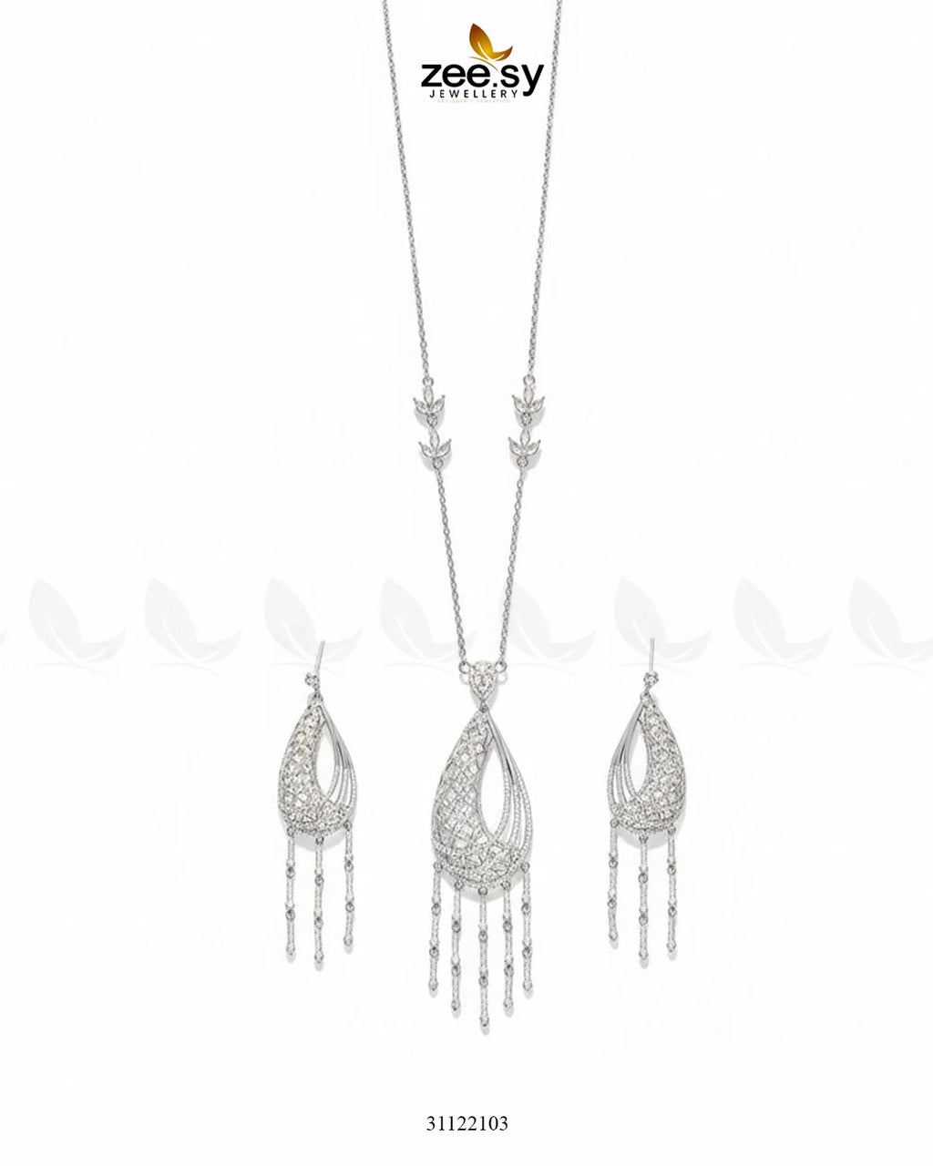 Cascade Dangle Necklace Set