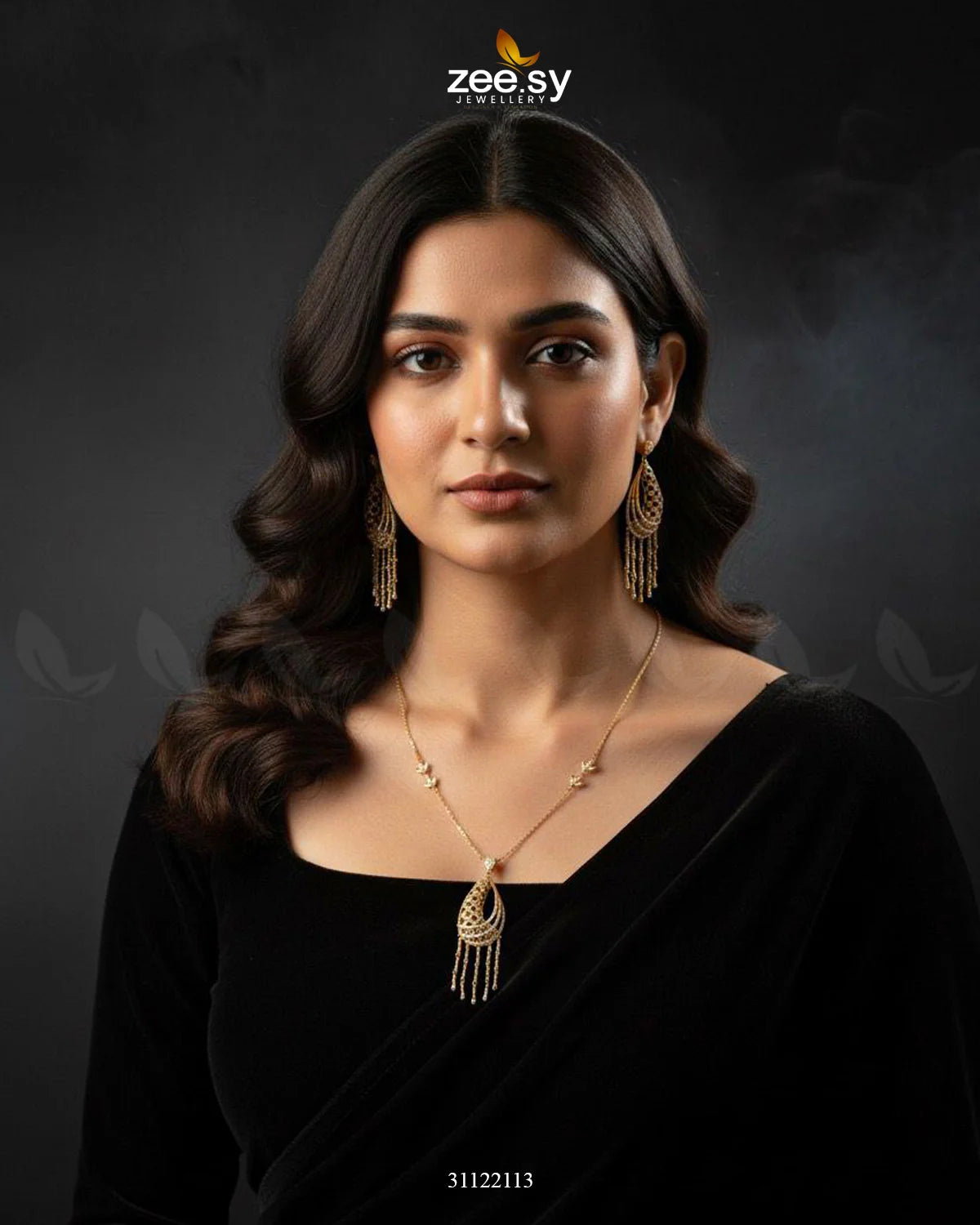 Cascade Dangle Necklace Set