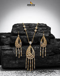 Cascade Dangle Necklace Set