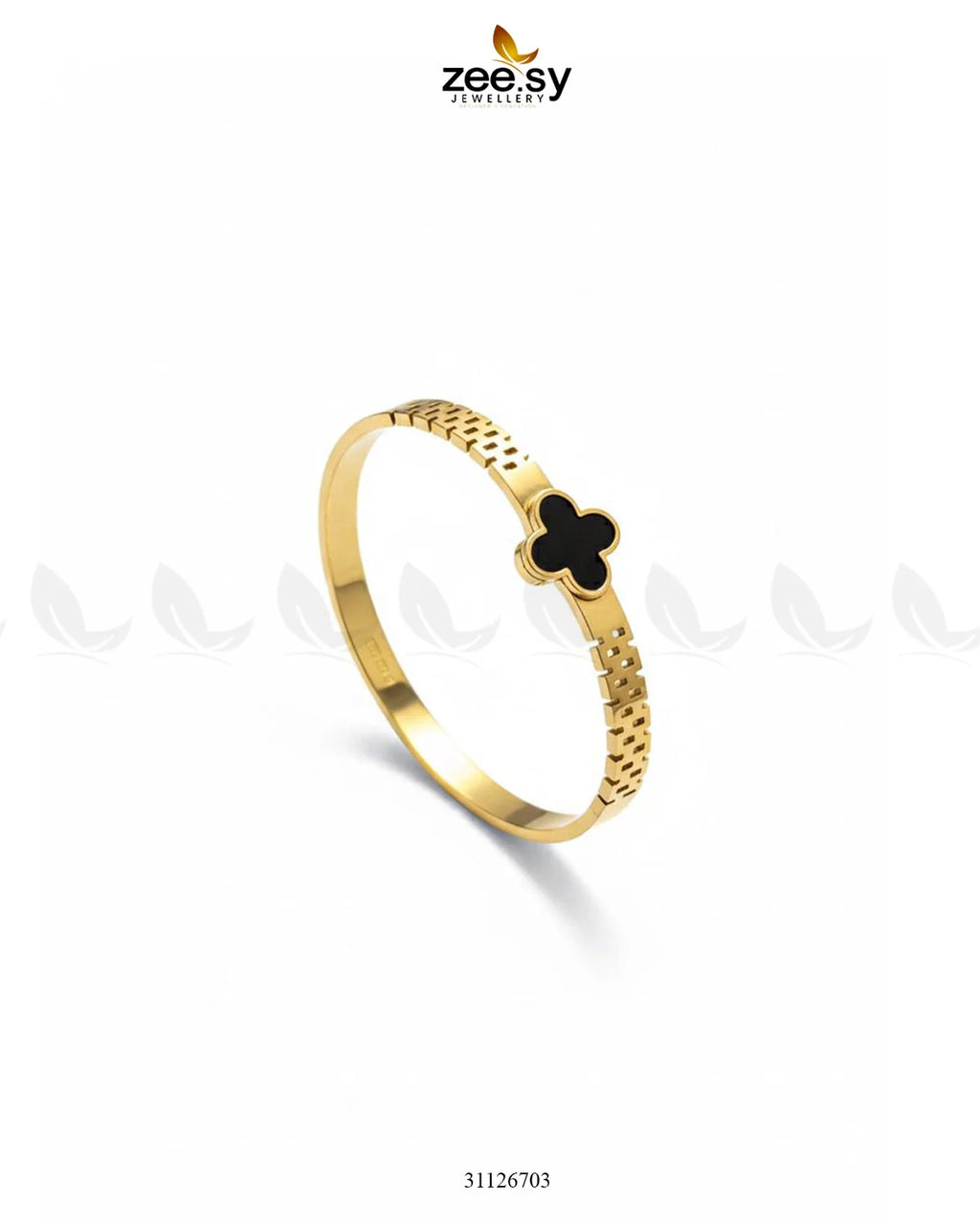 Clover Leaf Motif Bracelet