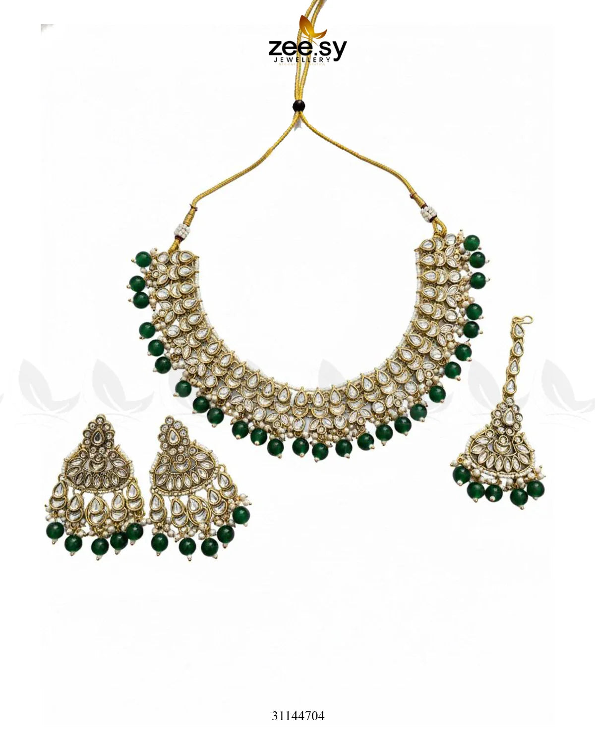 Eminet Braod Gilded Necklace Set