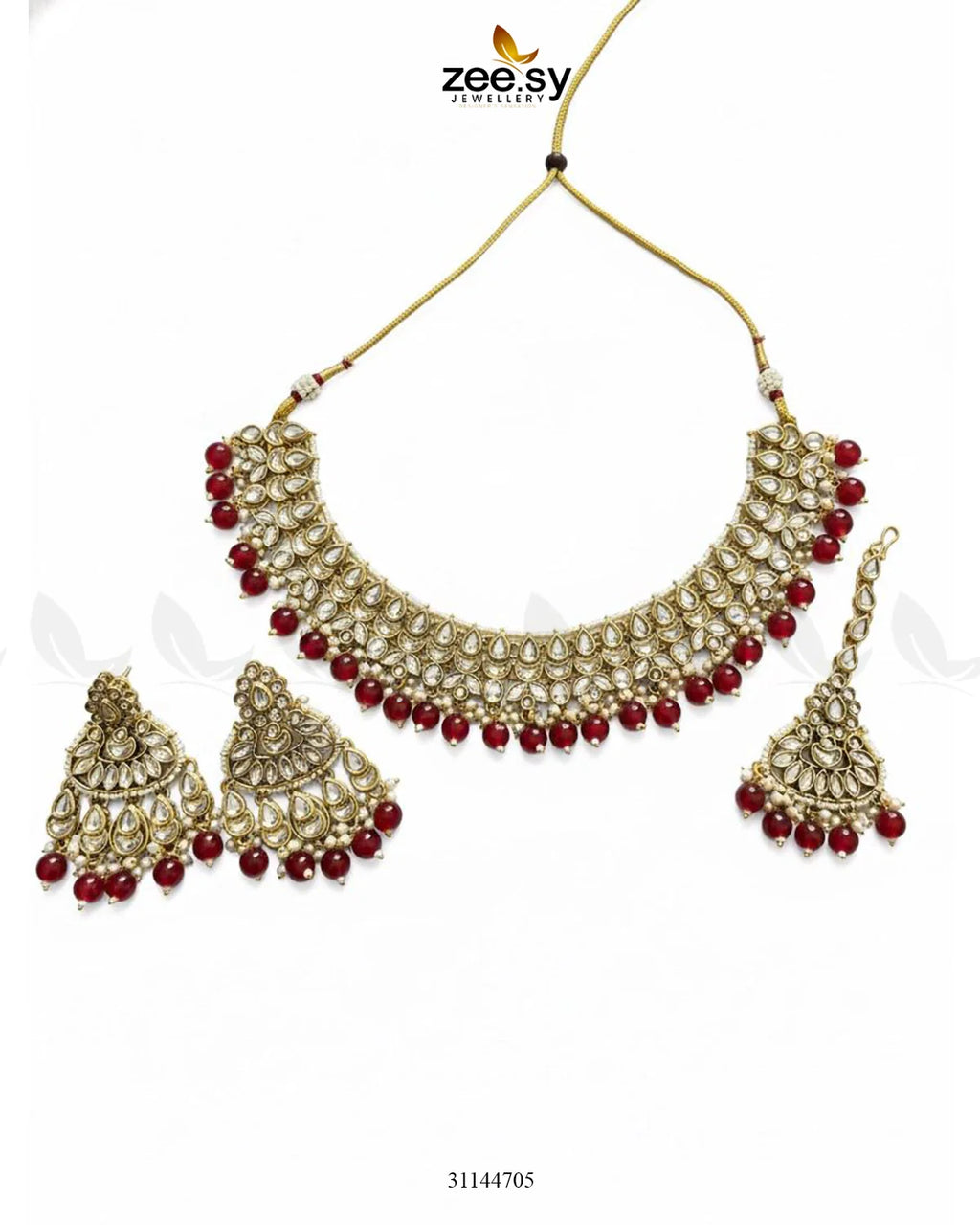 Eminet Braod Gilded Necklace Set