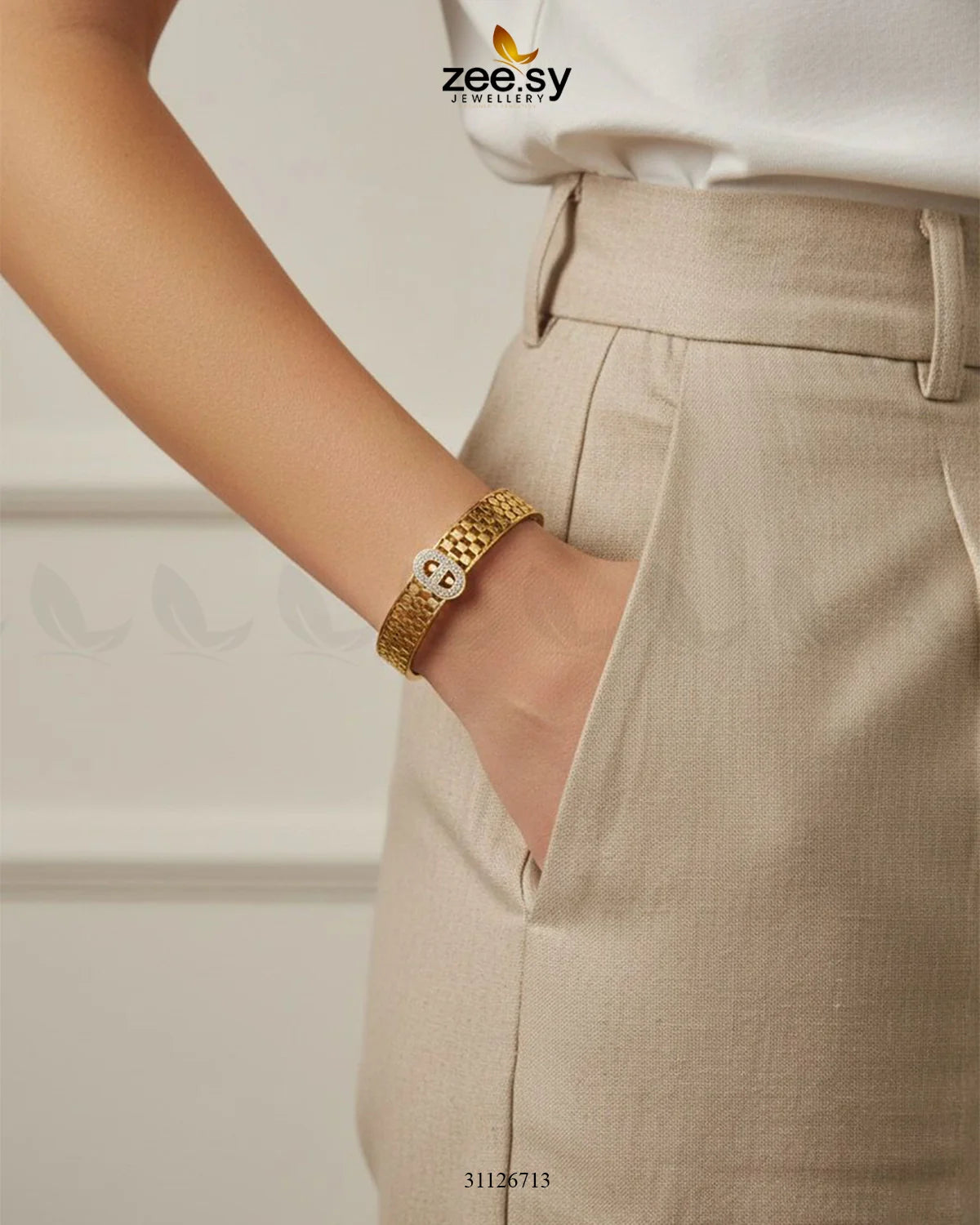 Estelle Cuff Stainless Steel Bracelet