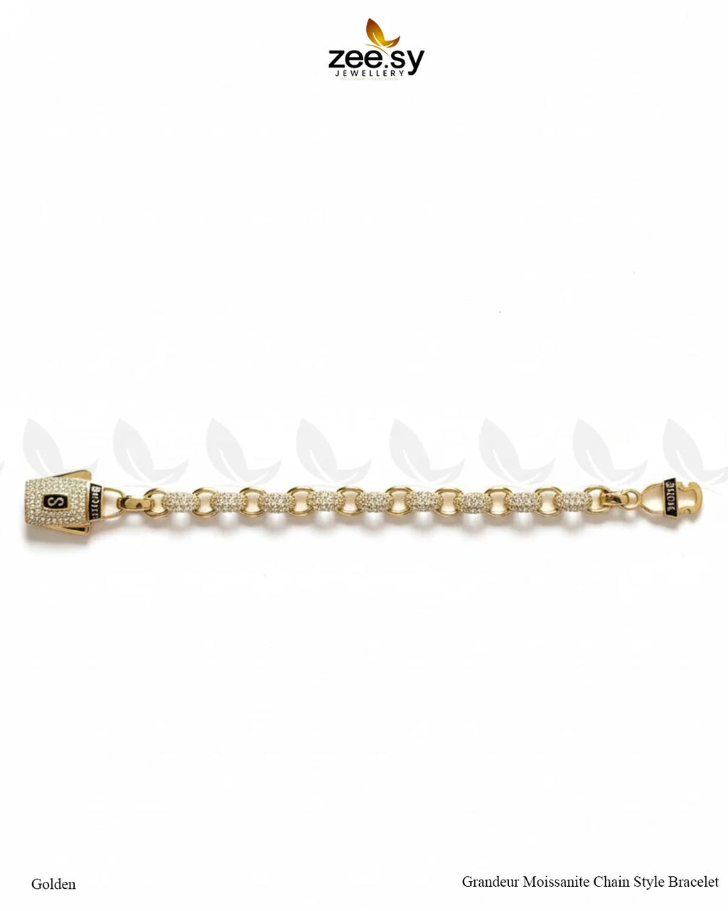 Grandeur Moissanite Charm Style Bracelet