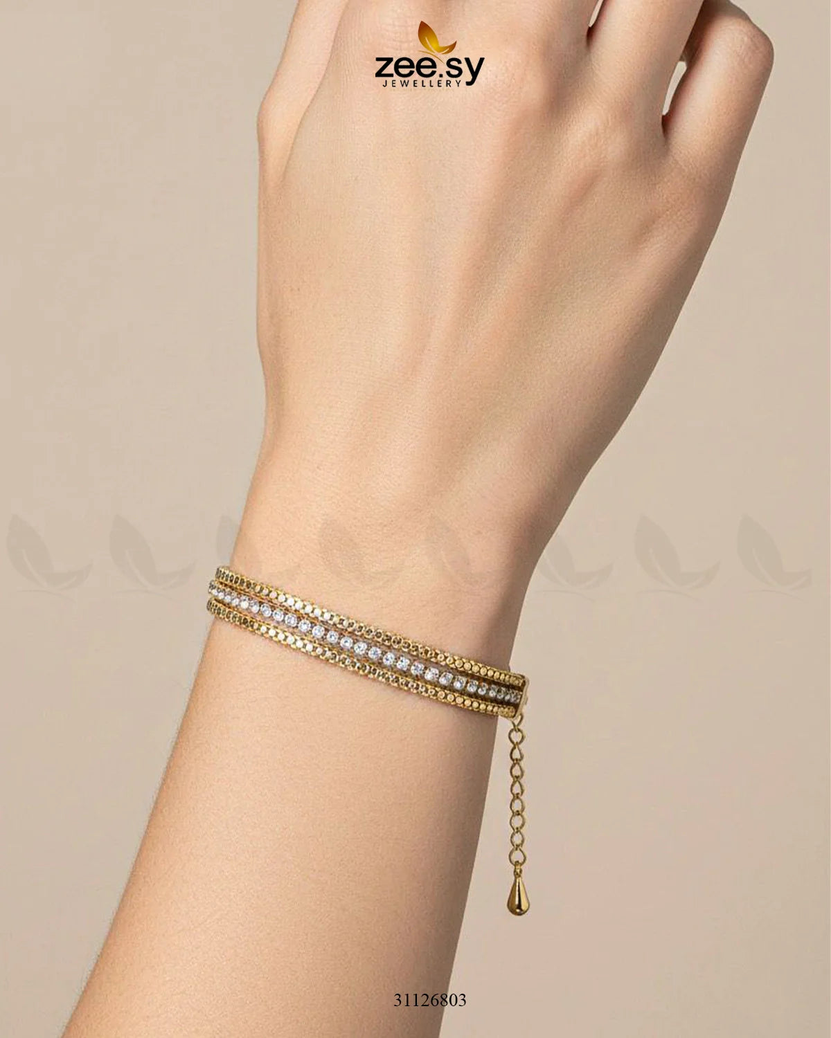 Juliet Triple Layered Cluster Bracelet