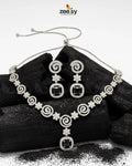 Opulent Vestige Crystal Necklace Set