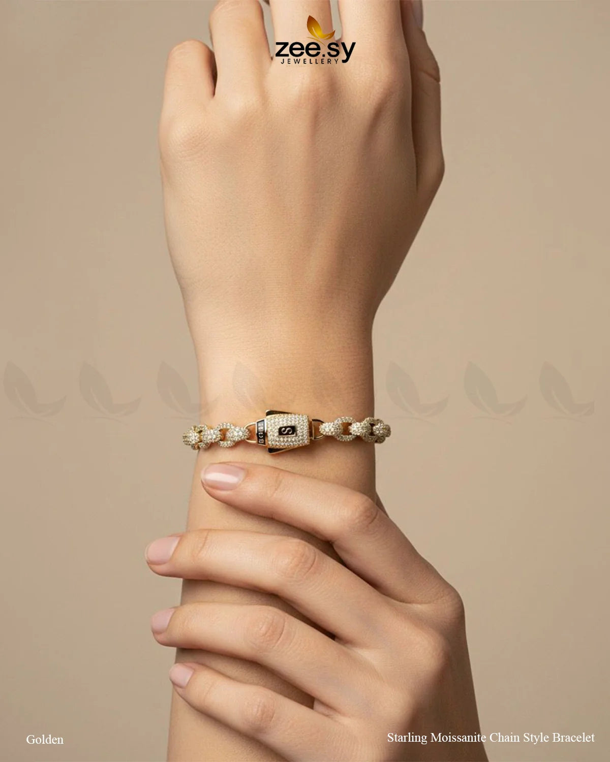 Starling Moissanite Charm Style Bracelet