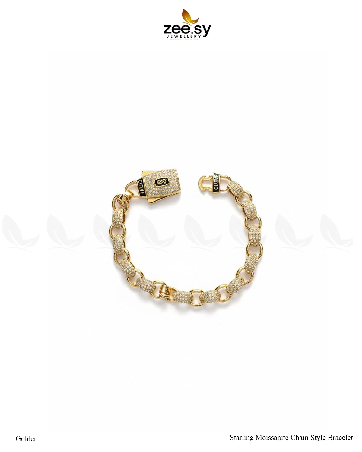 Starling Moissanite Charm Style Bracelet