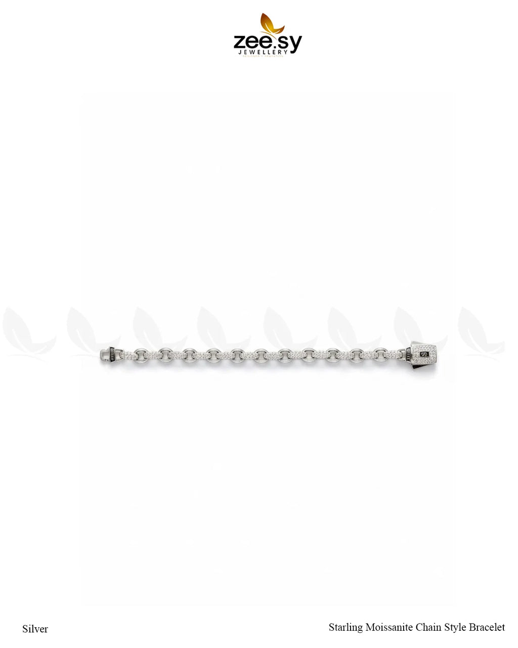 Starling Moissanite Charm Style Bracelet
