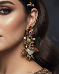 Traditional Turkish Heritage Stone Earrings